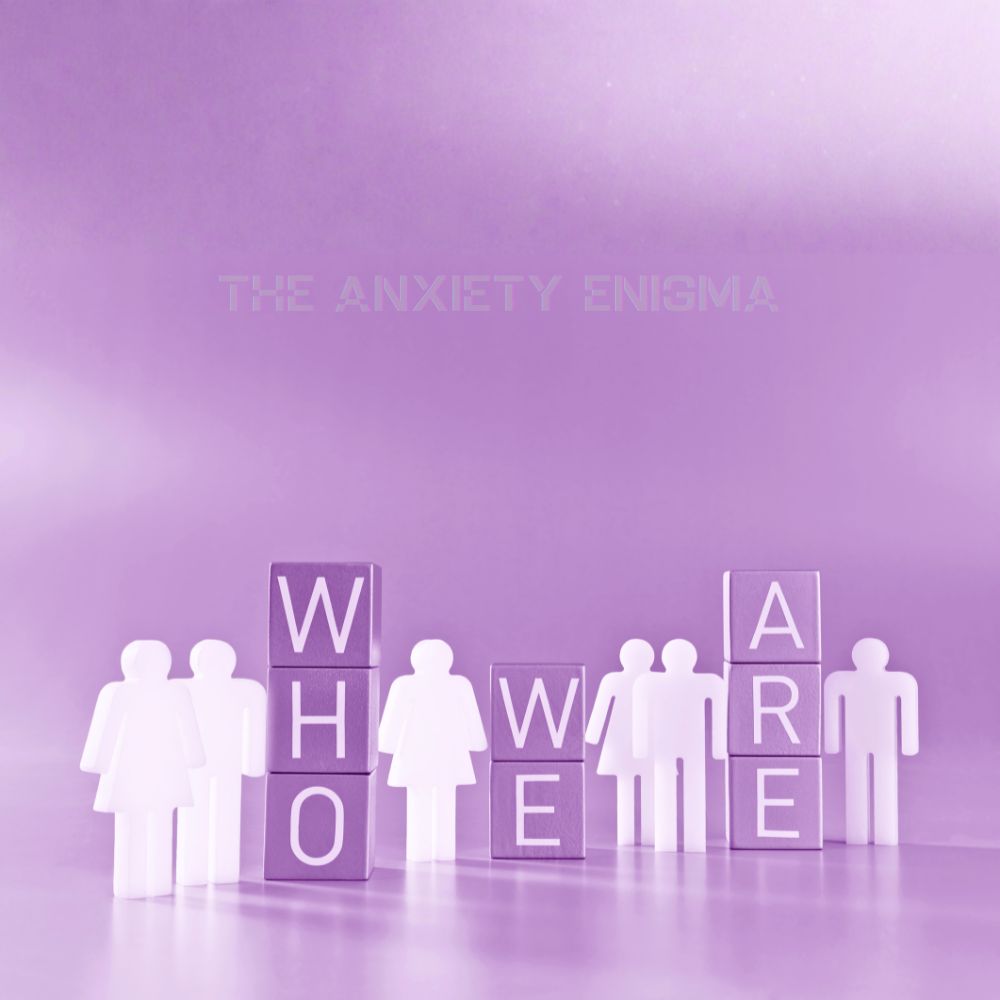 The Anxiety Enigma logo – understanding overthinking and anxiety patterns