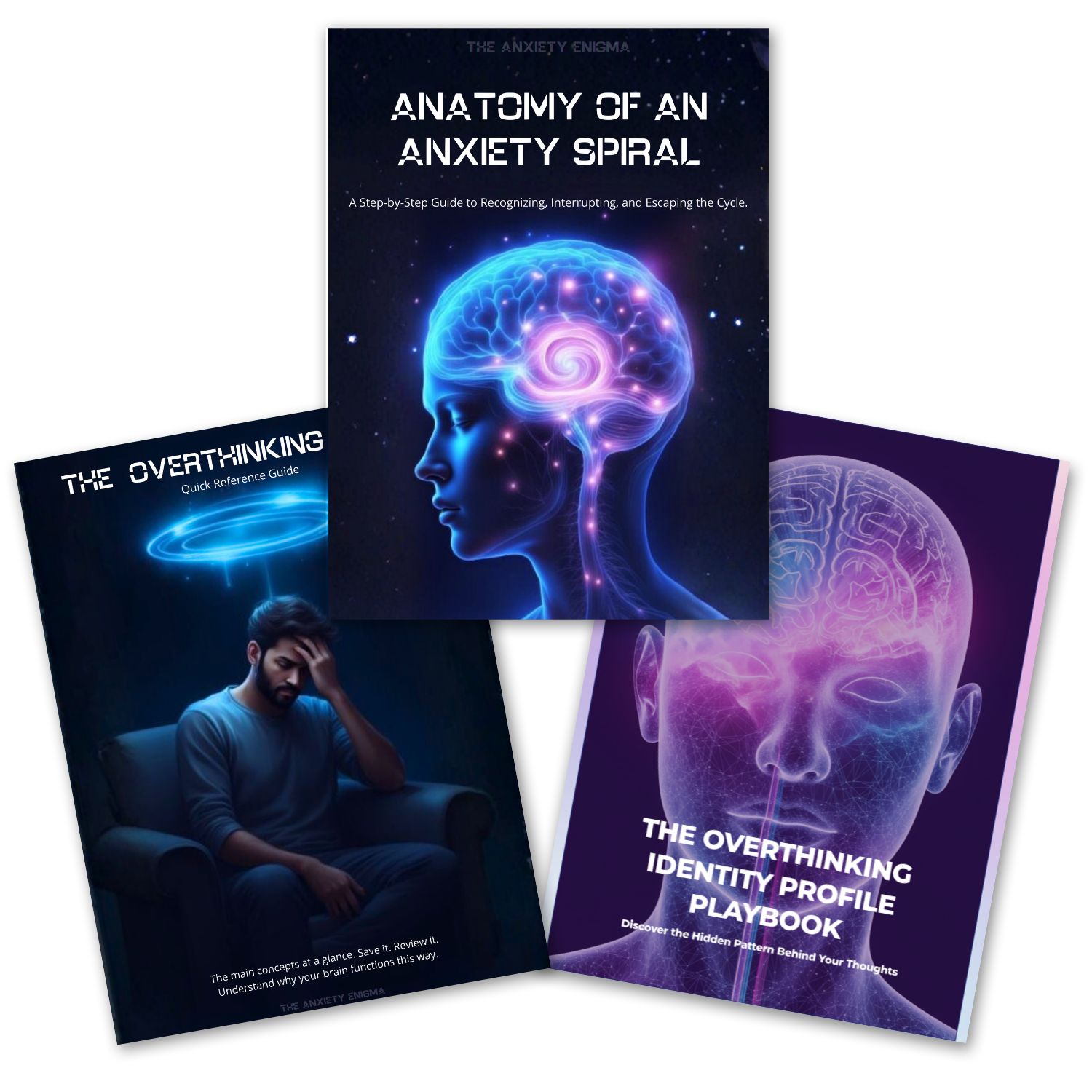 A simple 3D figure standing beside a vertical stack of purple blocks spelling the word “FREE,” representing free resources or content.